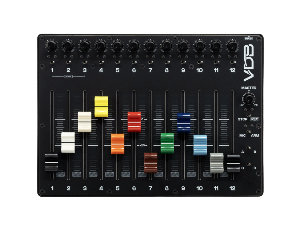 VDB FCS fader knob kit, color, 12 pcs