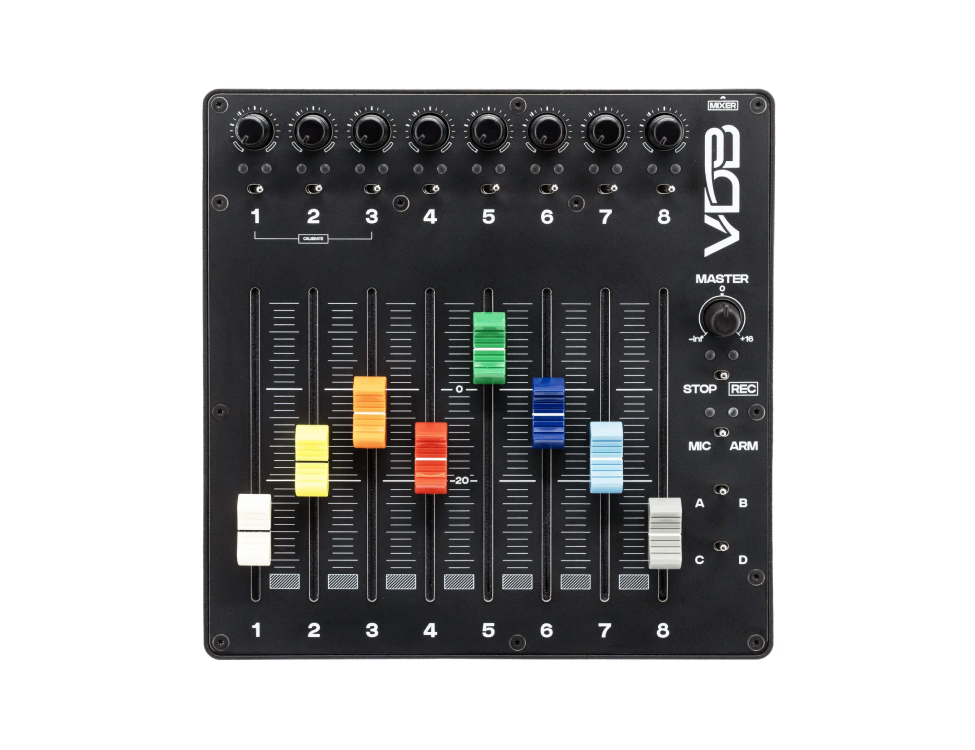 VDB FCS fader knob kit, color, 12 pcs