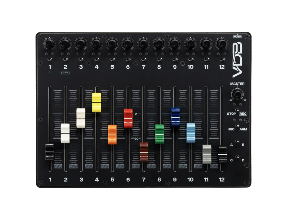 VDB FCS fader knob kit, color, 12 pcs