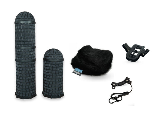RADIUS WINDSHIELDS Mini-ALTO 480 add-on kit, black fur