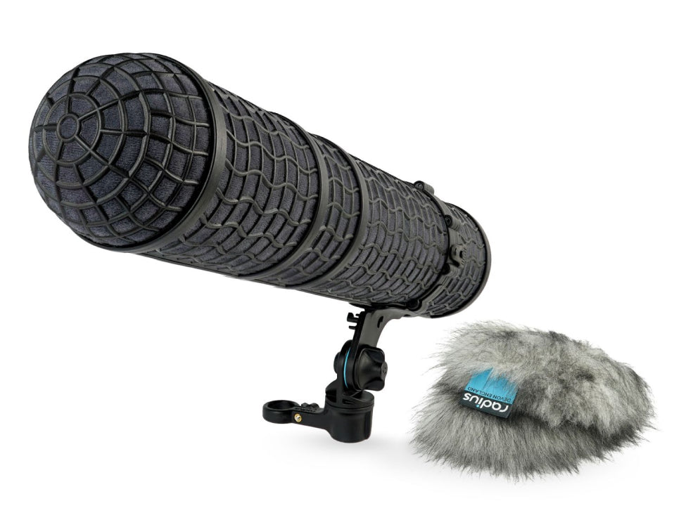 RADIUS WINDSHIELDS Mini-ALTO 410 kit, grey fur, no cable