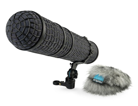 RADIUS WINDSHIELDS Mini-ALTO 410 kit, grey fur, no cable