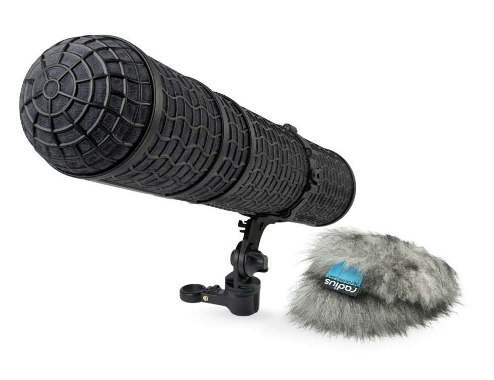 RADIUS WINDSHIELDS Mini-ALTO 480 kit, grey fur, no cable