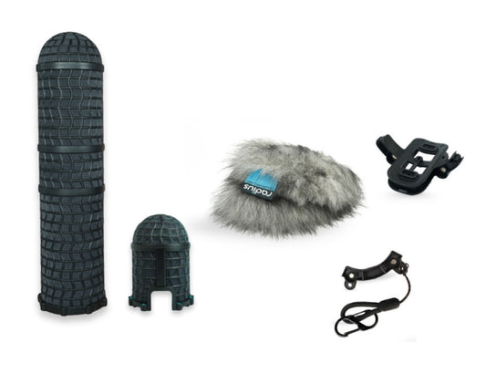 RADIUS WINDSHIELDS Mini-ALTO 410 add-on kit, grey fur
