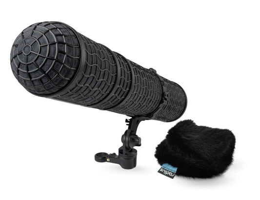 RADIUS WINDSHIELDS Mini-ALTO 480 kit, black fur, no cable