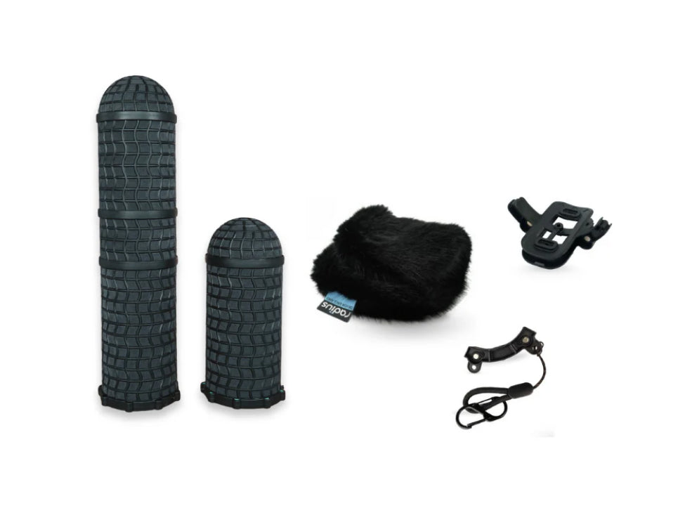 RADIUS WINDSHIELDS Mini-ALTO 480 kit, black fur, no cable