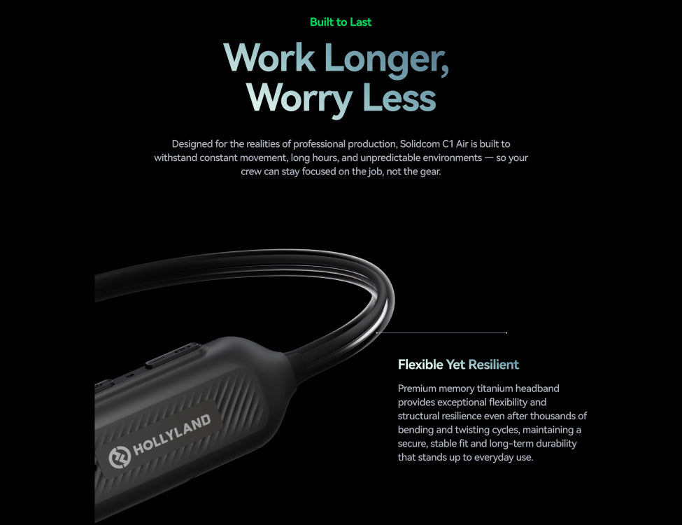 HOLLYLAND Solidcom C1 Air wireless headset