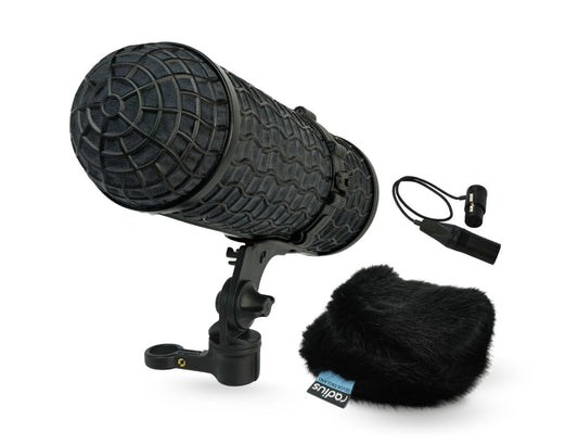 RADIUS WINDSHIELDS Mini-ALTO 250 kit, black fur, incl. cable