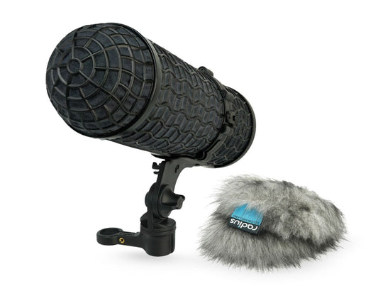 RADIUS WINDSHIELDS Mini-ALTO 250 kit, grey fur, no cable