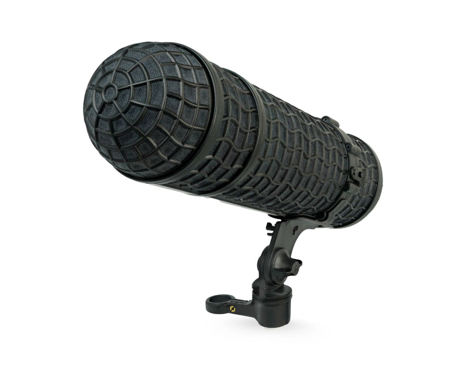 RADIUS WINDSHIELDS Mini-ALTO 280 kit, black fur, incl. cable