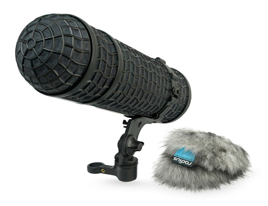 RADIUS WINDSHIELDS Mini-ALTO 280 kit, grey fur, no cable