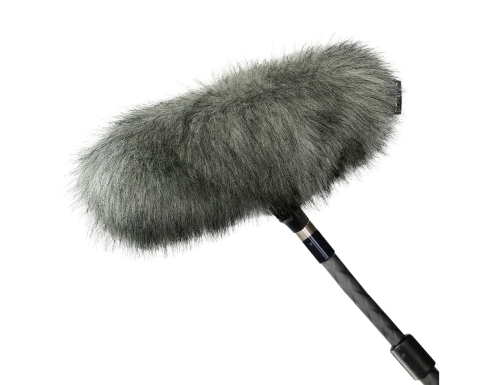 RADIUS WINDSHIELDS Mini-ALTO 300 kit, grey fur, incl. cable