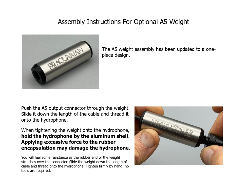 AQUARIAN AUDIO A5-WT