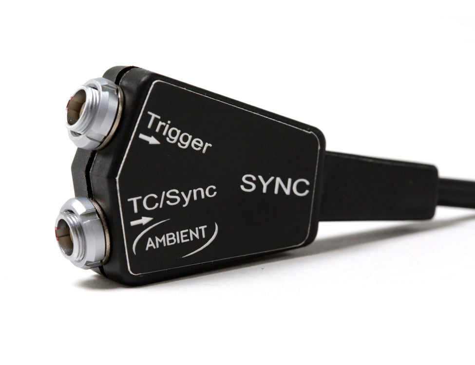 AMBIENT TC-SYNC & trigger RED (timecode-out + sync cable)
