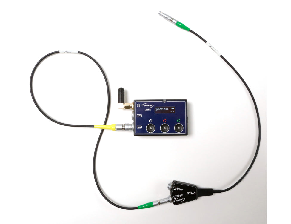 AMBIENT TC-SYNC & trigger RED (timecode-out + sync cable)