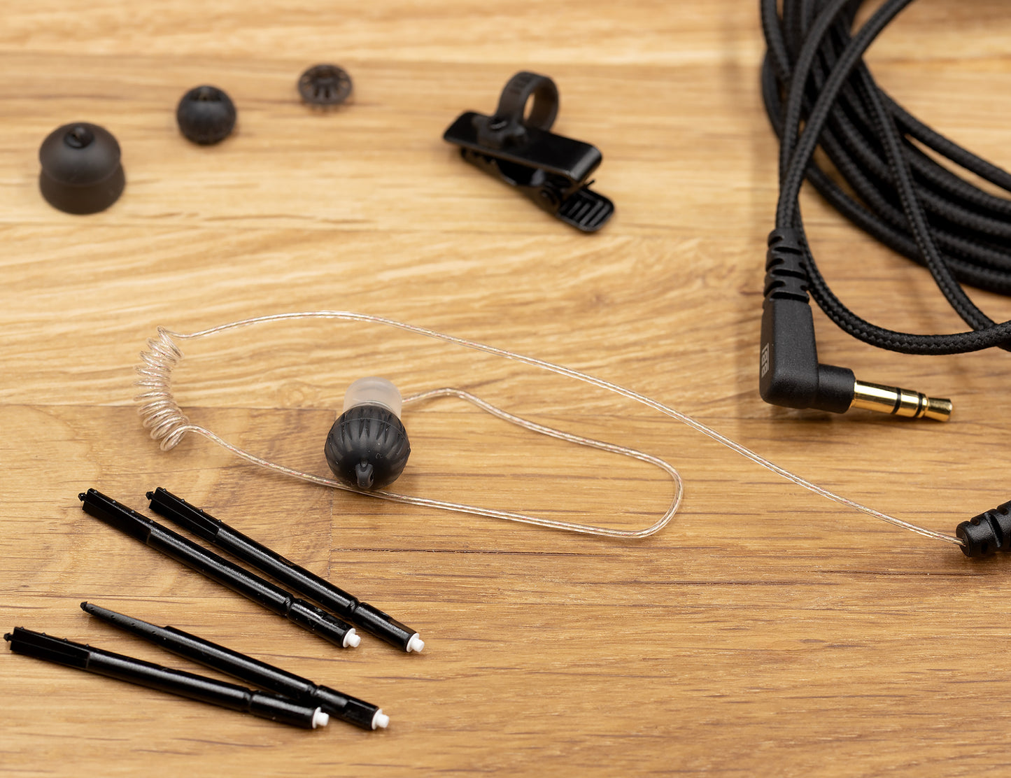 BUBBLEBEE INDUSTRIES The Sidekick 3 Broadcast in-ear monitor, mono, curly cable