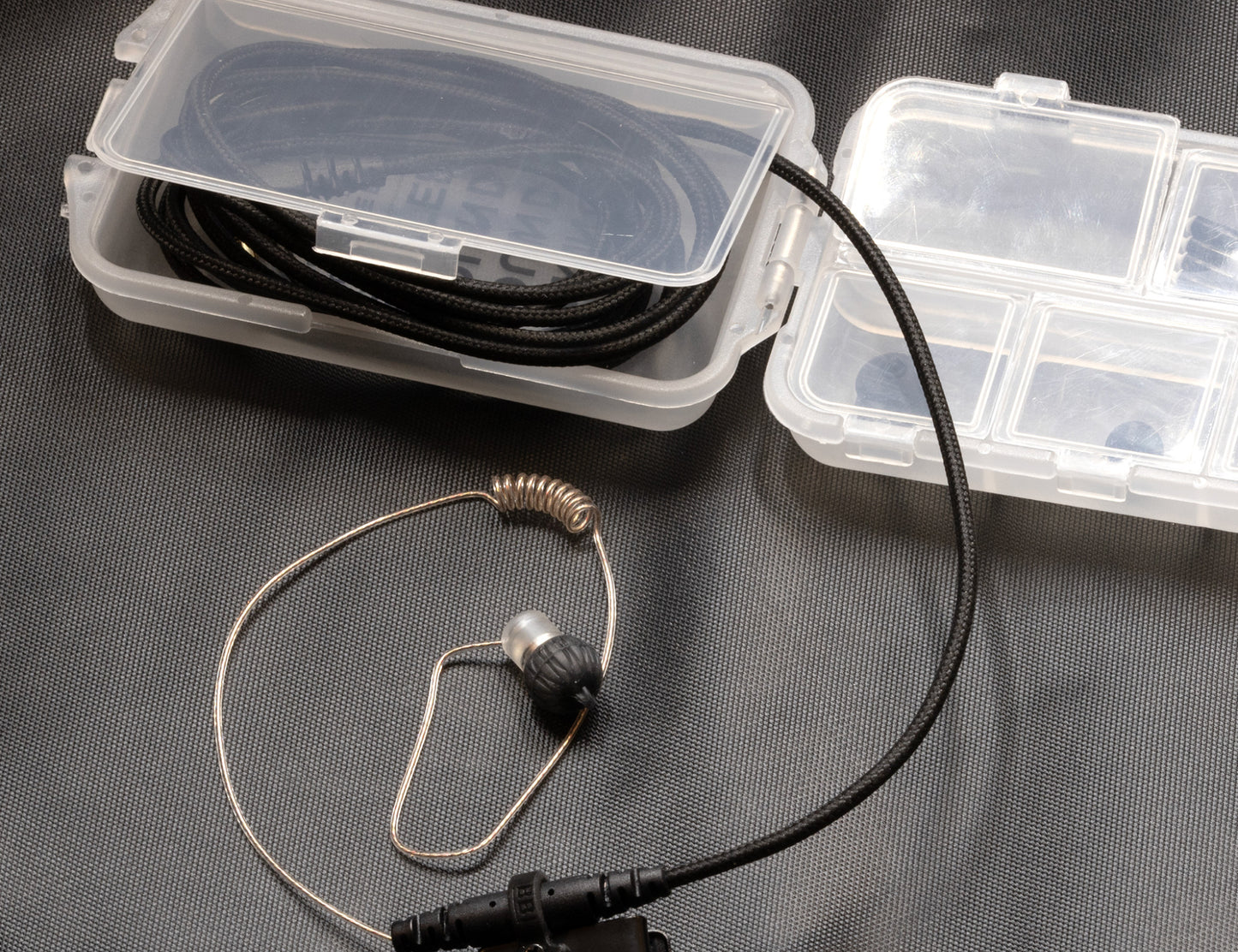 BUBBLEBEE INDUSTRIES The Sidekick 3 Broadcast in-ear monitor, mono, curly cable