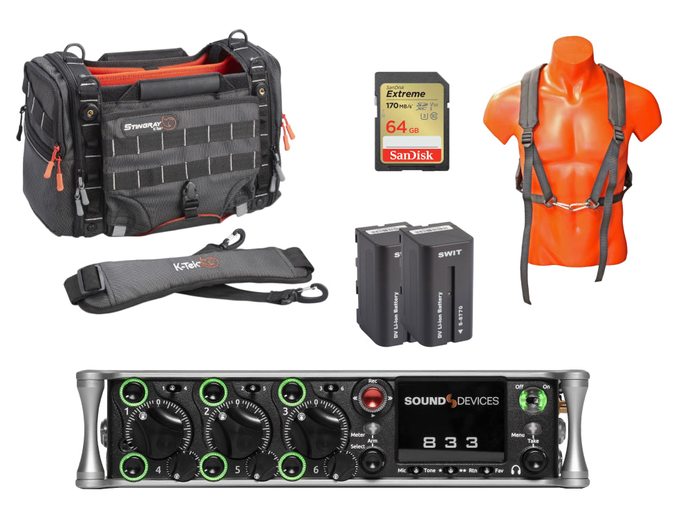 SOUND DEVICES 833 bundle– Audiosense