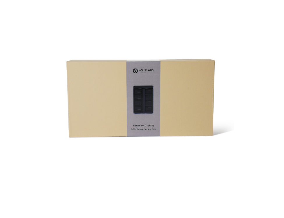HOLLYLAND Solidcom C1 Pro 8-slot charging case