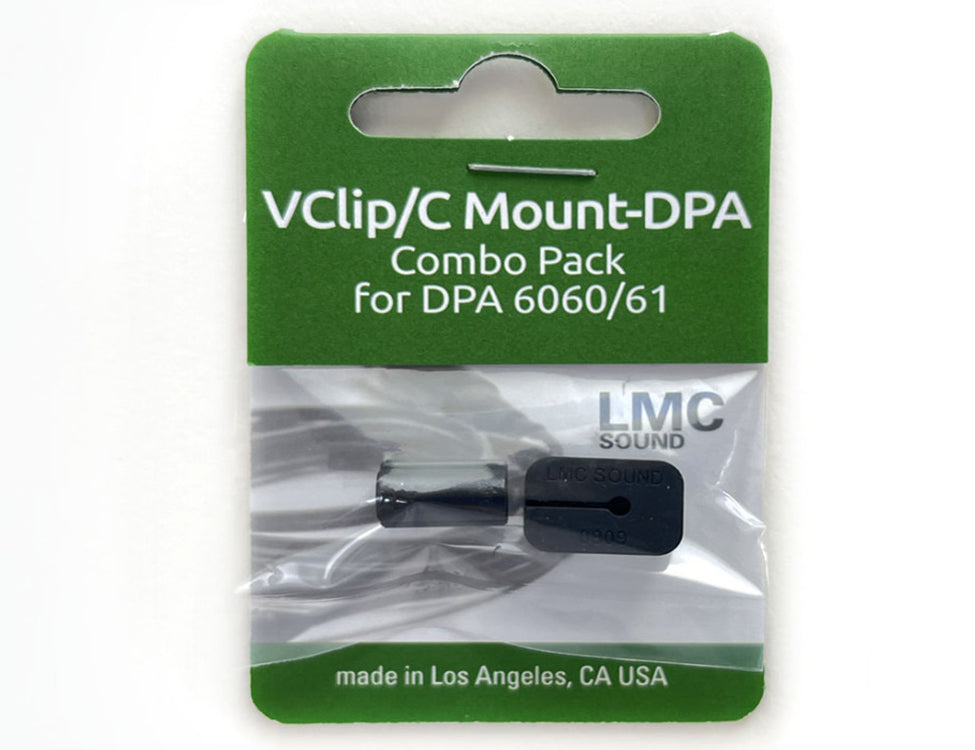 LMC SOUND Vclip DPA 6060 with C mount, black