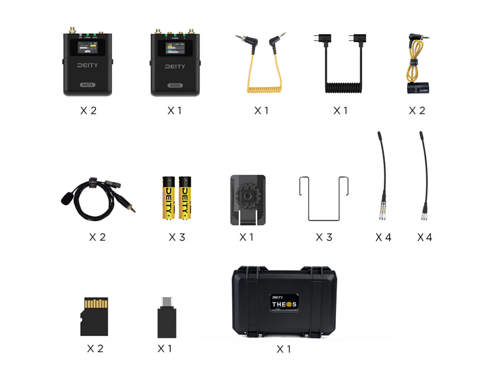DEITY THEOS KIT with DBTX, lavalier package
