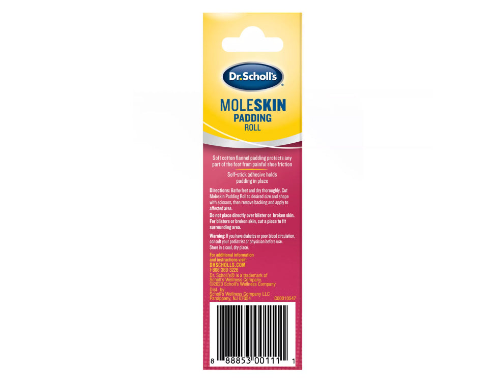 DR SCHOLLS Moleskin Plus roll