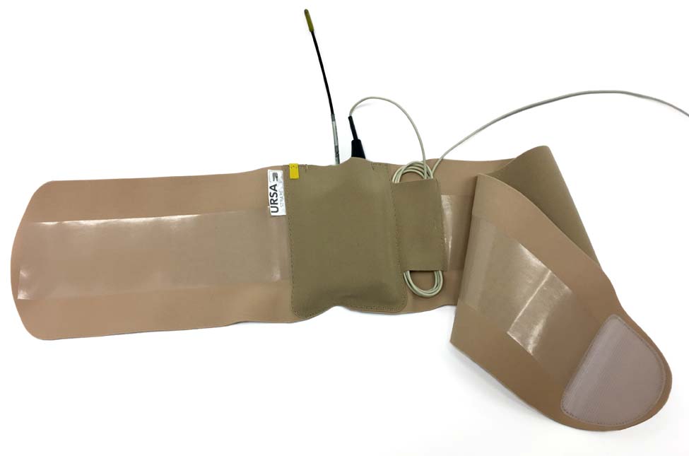 URSA STRAPS transmitter thigh strap, vertical