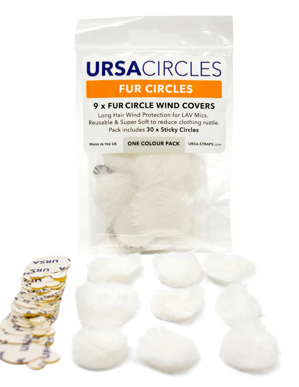 URSA STRAPS fur circles, 9 pieces