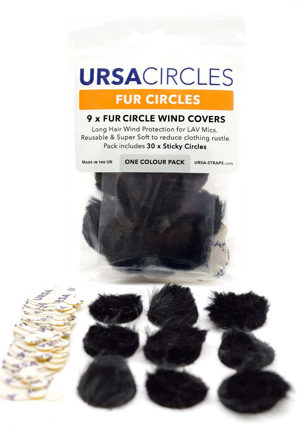 URSA STRAPS fur circles, 9 pieces