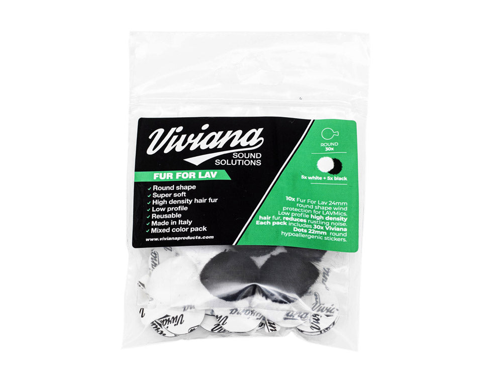 VIVIANA Fur for Lav, round