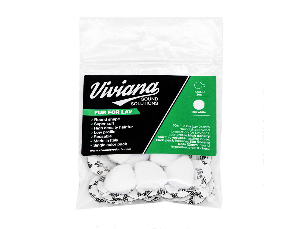 VIVIANA Fur for Lav, round