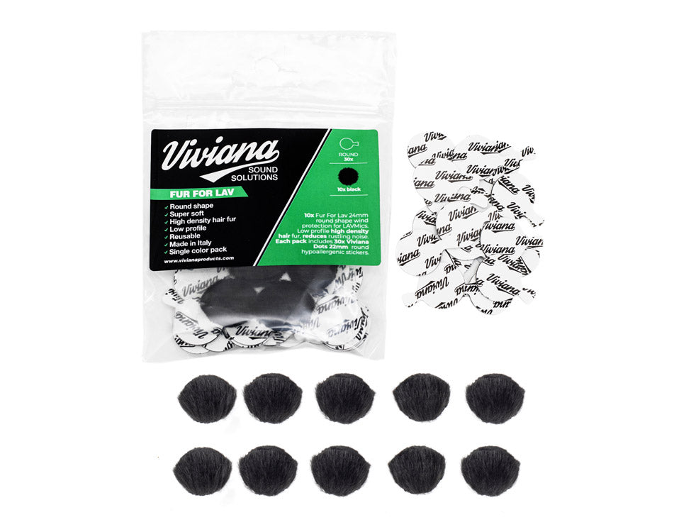 VIVIANA Fur for Lav, round