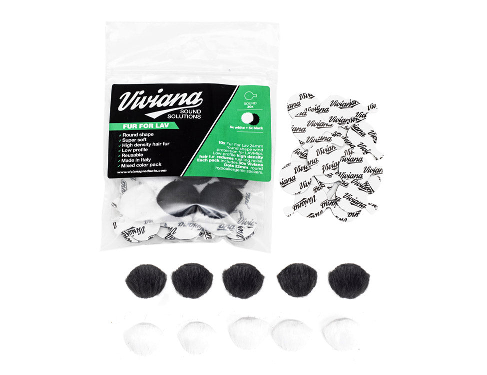 VIVIANA Fur for Lav, round