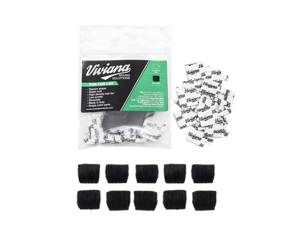 VIVIANA Fur for Lav, square