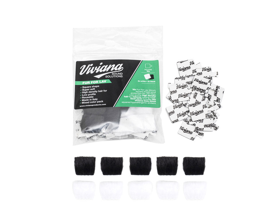 VIVIANA Fur for Lav, square