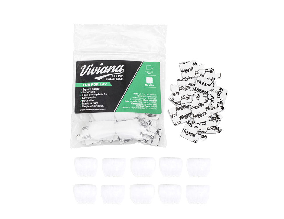 VIVIANA Fur for Lav, square