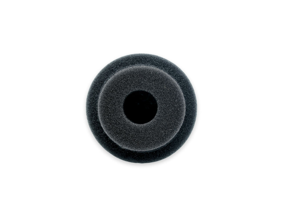 RADIUS WINDSHIELDS foam, Mushroom, 5cm 19/22mm, with fur