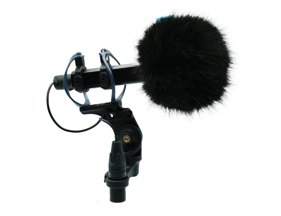 RADIUS WINDSHIELDS foam, Mushroom, 5cm 24/25mm, with fur