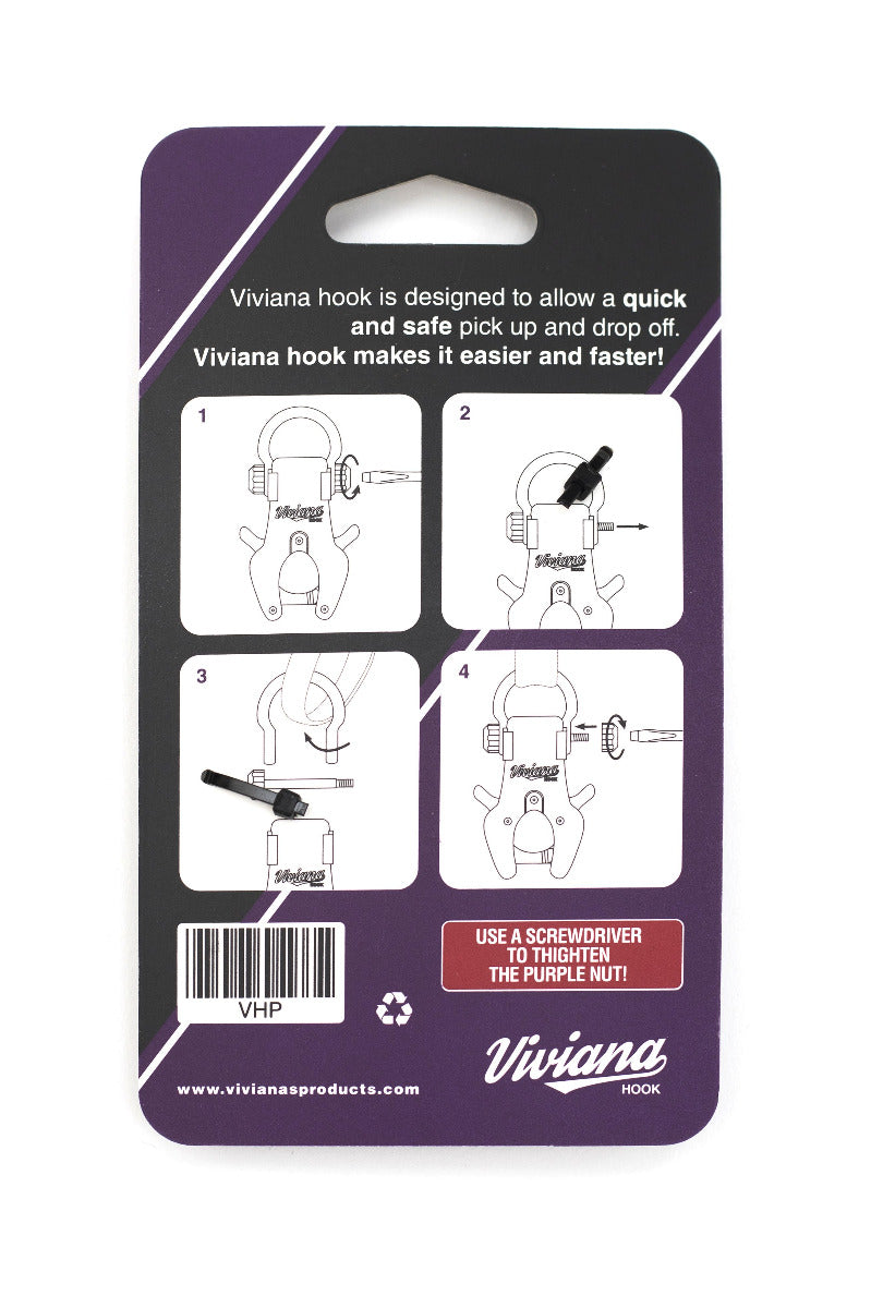 VIVIANA Hook, purple