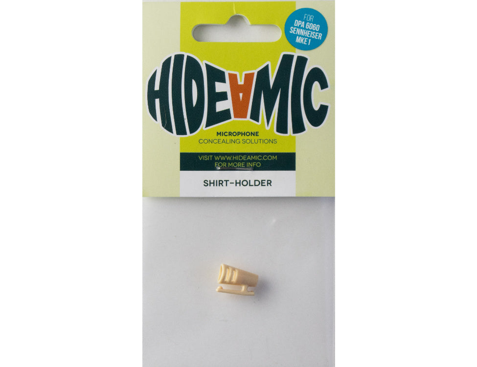 HIDE-A-MIC shirt-holder DPA 6060 / Sennheiser MKE1, beige