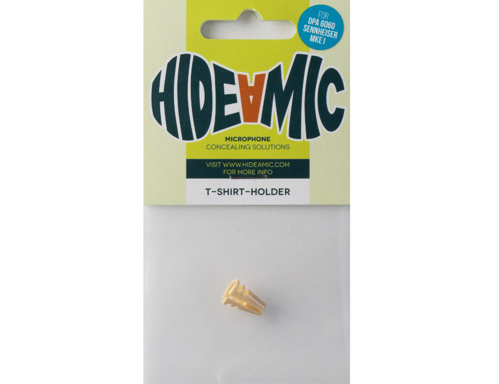 HIDE-A-MIC T-shirt-holder DPA 6060 / Sennheiser MKE1, beige