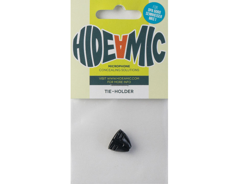 HIDE-A-MIC tie-holder DPA 6060 / Sennheiser MKE1, black