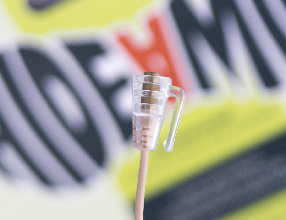 HIDE-A-MIC bra-holder DPA 6060 / Sennheiser MKE1, transparent