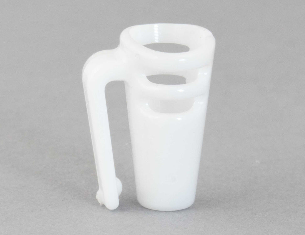 HIDE-A-MIC bra-holder DPA 6060 / Sennheiser MKE1, white