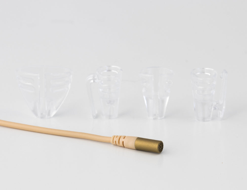 HIDE-A-MIC set of 4 holders DPA 6060 / Sennheiser MKE1, transparent