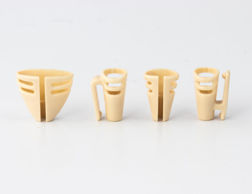 HIDE-A-MIC set of 4 holders DPA 6060 / Sennheiser MKE1, beige