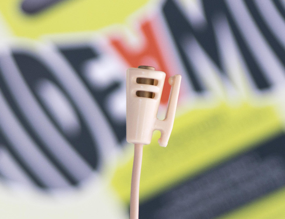 HIDE-A-MIC shirt-holder DPA 6060 / Sennheiser MKE1, beige