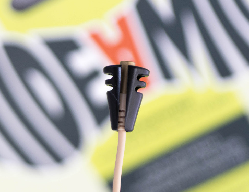 HIDE-A-MIC T-shirt-holder DPA 6060 / Sennheiser MKE1, black