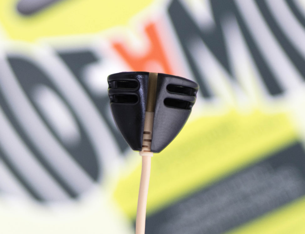 HIDE-A-MIC tie-holder DPA 6060 / Sennheiser MKE1, black