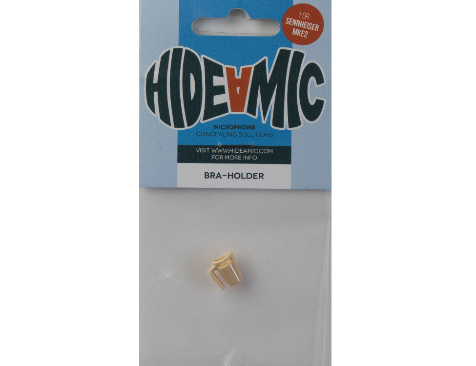 HIDE-A-MIC bra-holder Sennheiser MKE2, beige